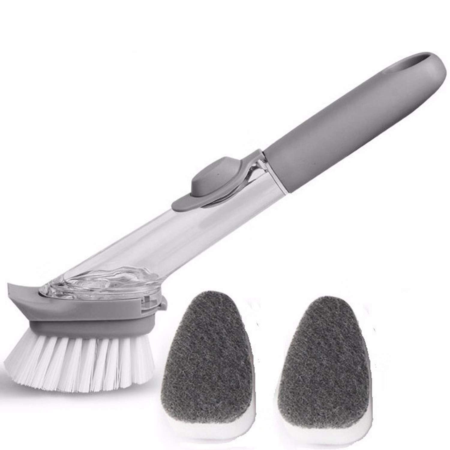 1271A 2-in-1 Dishwashing Brush, Long Handle Wash Pot Brush Washing Dish 1271A 2-in-1 Dishwashing Brush, Long Handle Wash Pot Brush Washing Dish